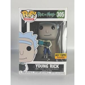 Funko Pop Television Rick & Morty 305 Young Rick Hot Topic Exclusive
